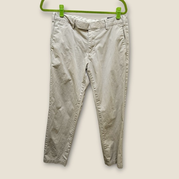 Polo Ralph Lauren Other - Polo Ralph‎ Lauren Stretch Custom Fit Beige Chino Pants Men's Size 32x30